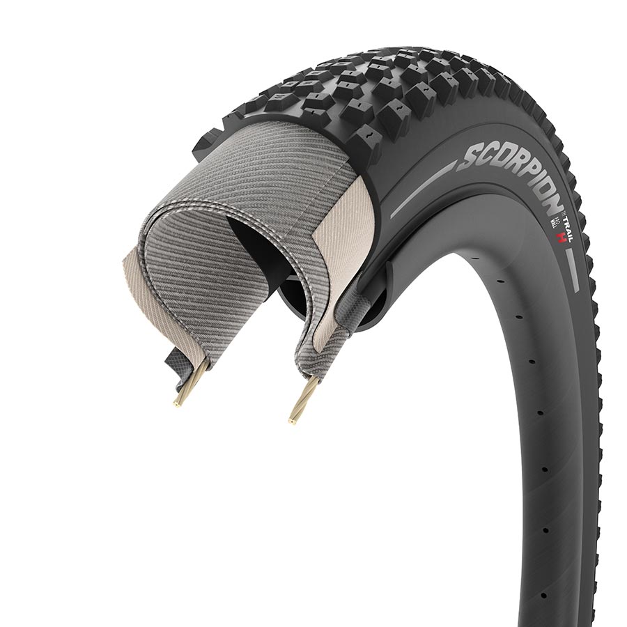 Pirelli Scorpion Trail H Mountain Tire 29x2.60 Folding Tubeless Ready SmartGRIP ProWALL 60TPI Black