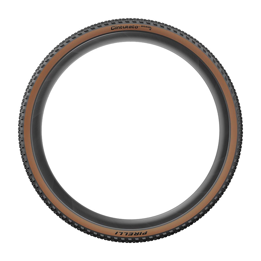 Pirelli Cinturato Gravel S Tire - 700 x 40 Tubeless Folding Classic Tan