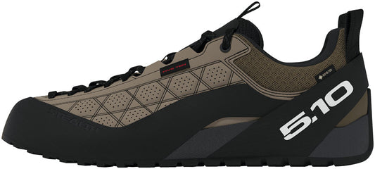 Five Ten Guidetennie Pro GTX Flat Shoes - Men's Cardboard/FTWR White/Core BLK 8.5