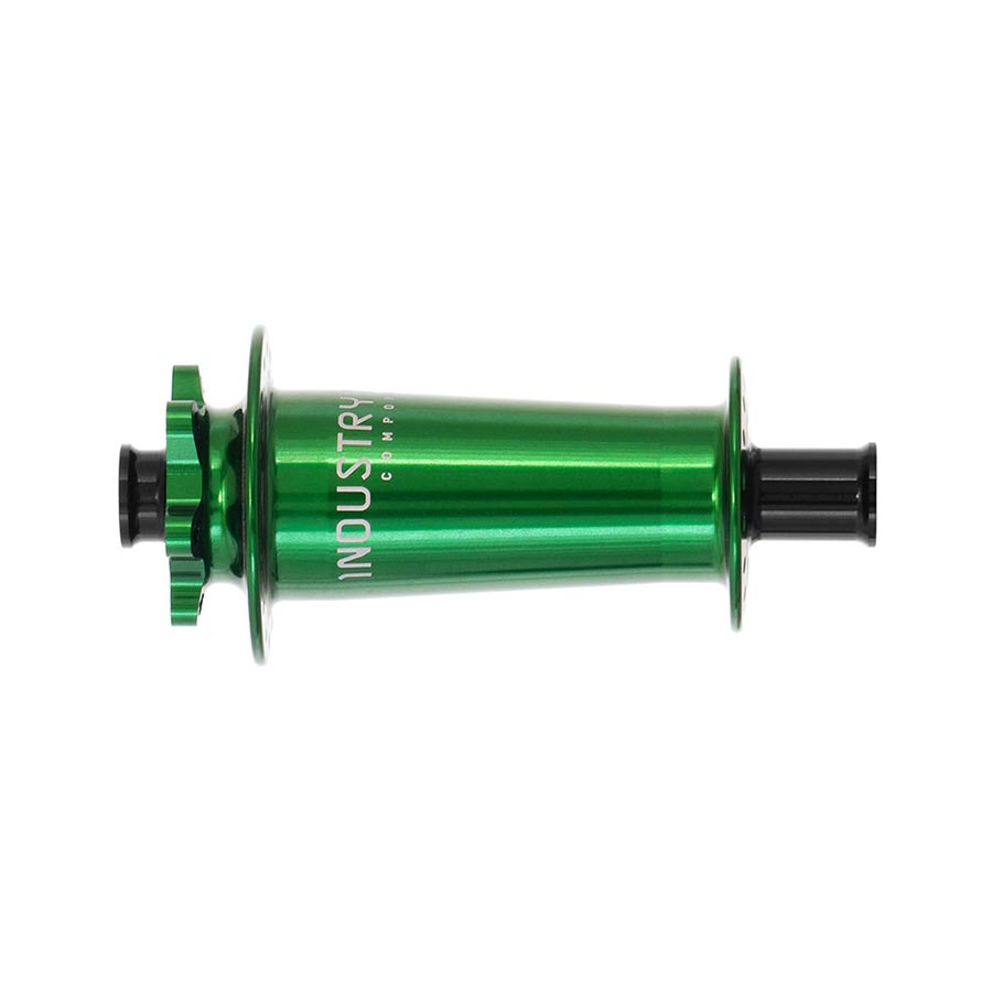 Industry Nine Hydra Classic Boost 6B Disc Hub Front 28H 15mm TA 110mm Boost Green