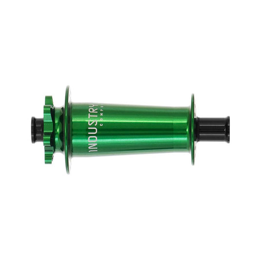 Industry Nine Hydra Classic Boost 6B Disc Hub Front 28H 15mm TA 110mm Boost Green