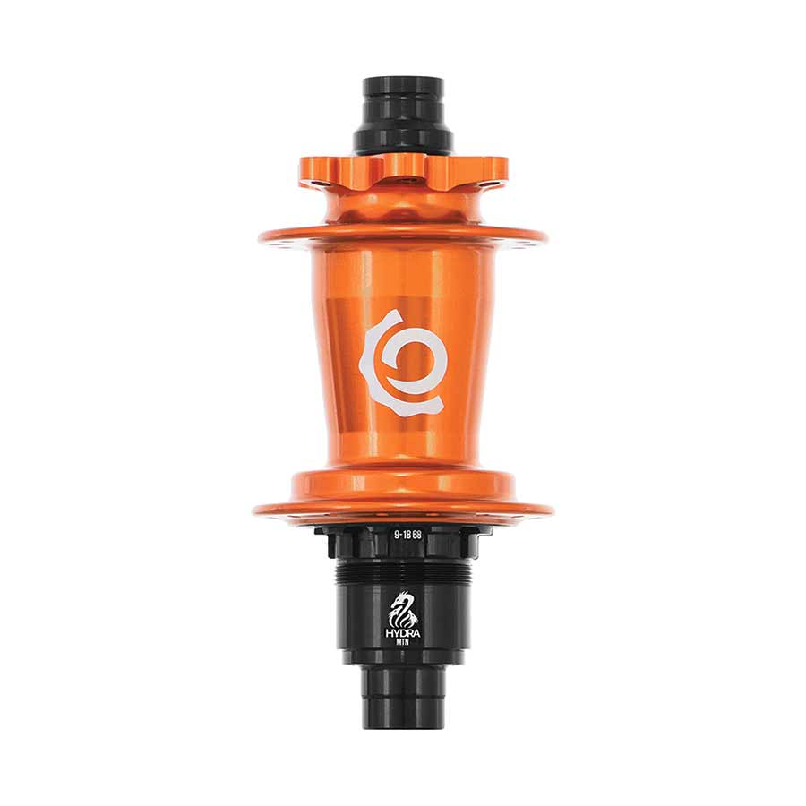 Industry Nine Hydra Classic Rear Hub - 12 x 148mm 6-Bolt Micro Spline Orange 28H