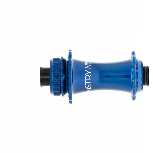 Industry Nine Solix G Classic Front Disc Hub Front 28H 12mm TA 100mm Blue