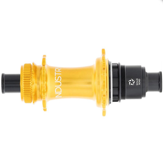 Industry Nine Solix G Classic Rear XD-R Disc Hub Rear 28H 12mm TA 142mm SRAM XD-R Gold