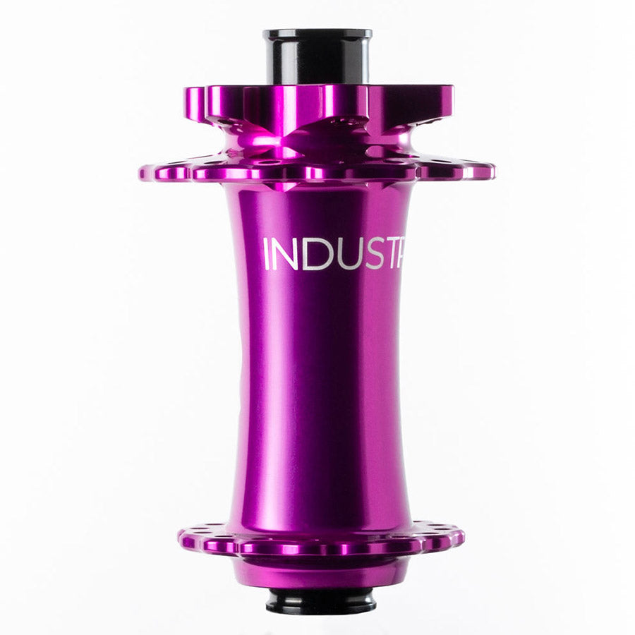 Industry Nine Hydra 2 15x110 Disc Hub Front 28H 15mm TA 110mm Boost Purple