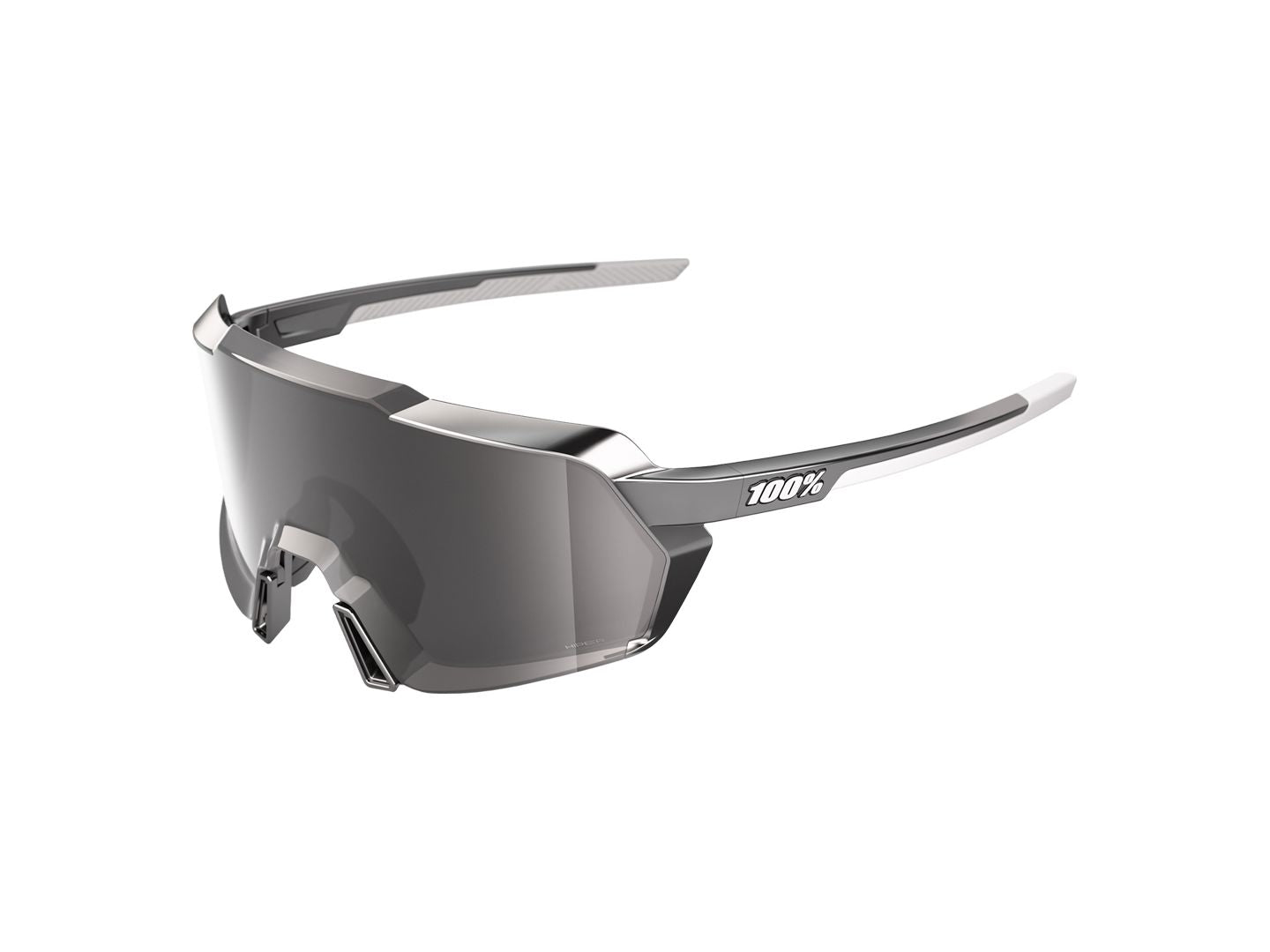 100% Korbin Hiper Black/Silver Eyewear