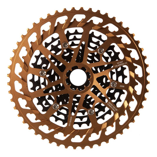 TRP EVO 12 CS-M9050-12 Cassette Gold Speed: 12 10-52T