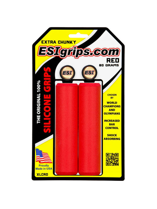 ESI Extra Chunky Grips - Red
