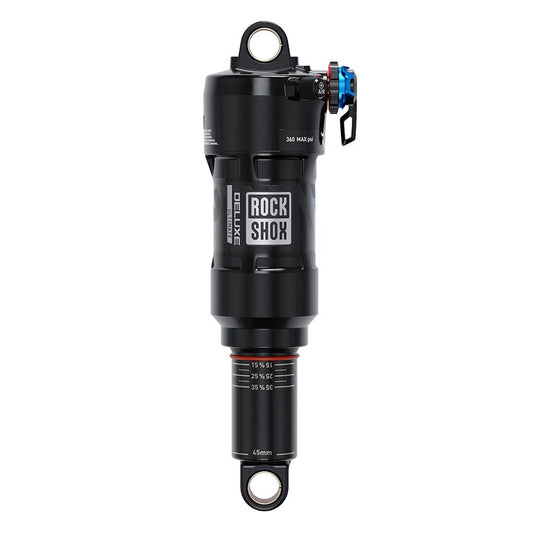 RockShox Deluxe Ultimate RCT Rear Shock - 190 x 37.5mm LinearAir 2 Tokens Reb/LComp 380lb L/O Force Std C1 Yeti SB100 2018-2012