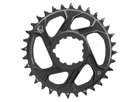 SRAM X-Sync 2 Eagle Direct Mount Chainring - 34 Tooth 3mm Boost Offset 12-Speed BLK