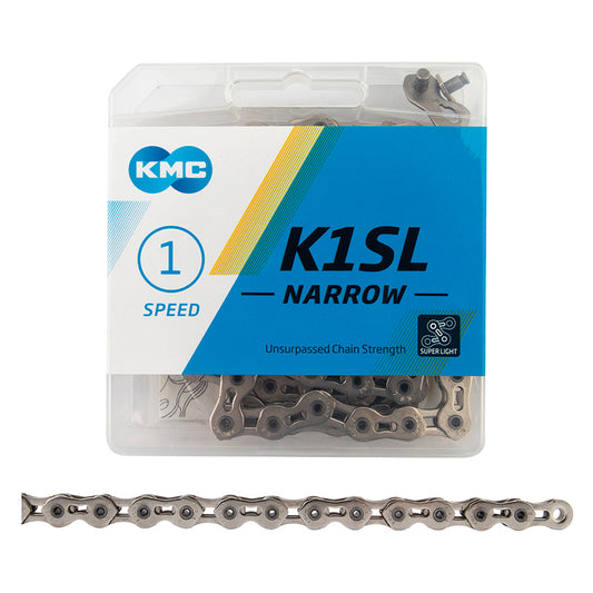 KMC K1SL SuperLite Kool Narrow Chain - Single Speed 3/32