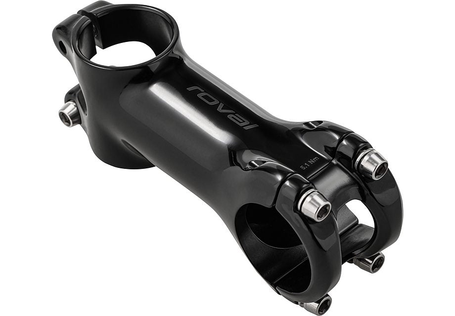 Specialized Roval Alpinist Stem Polish Black 31.8Mm X 120Mm 6 Degree