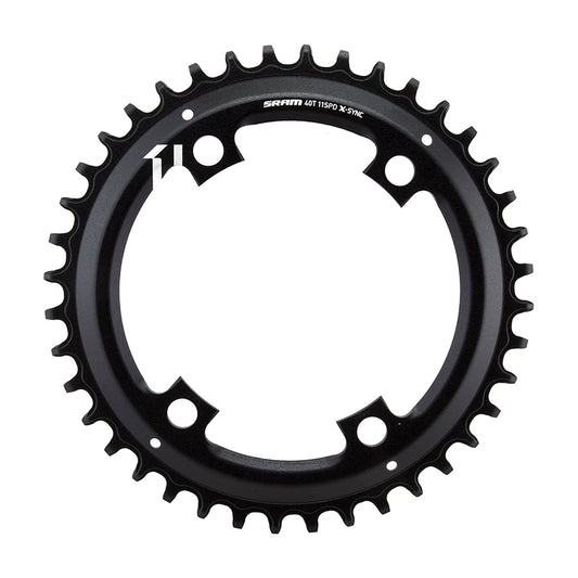 SRAM X-Sync Chainring 40T 110mm Asymmetric BCD Black