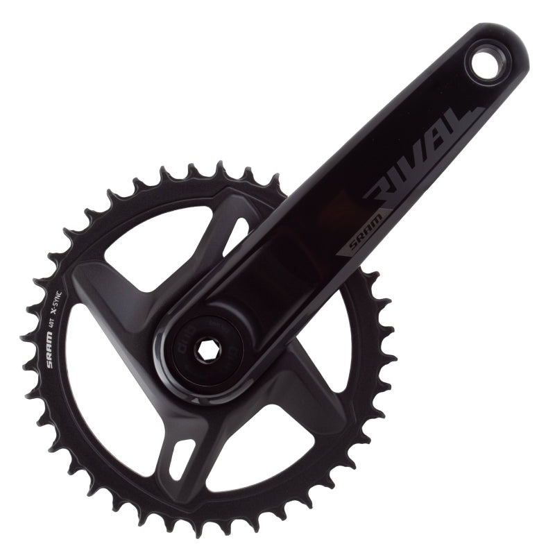 SRAM Rival 1 AXS Wide Power Meter Crankset - 172.5mm 12-Speed 40t