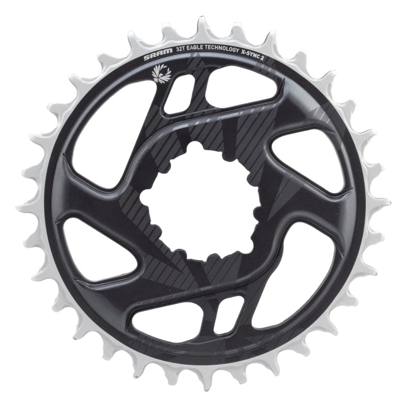 SRAM Eagle X-SYNC 2 Direct Mount Chainring - 32t Direct Mount 3mm Offset For Boost Lunar Grey