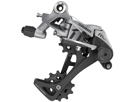 SRAM Rival 1 Rear Derailleur - 11 Speed Long Cage Black/Silver