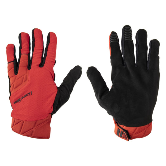 Lizard Skins Monitor Ops Full Finger Gloves Crimson Red L Pair