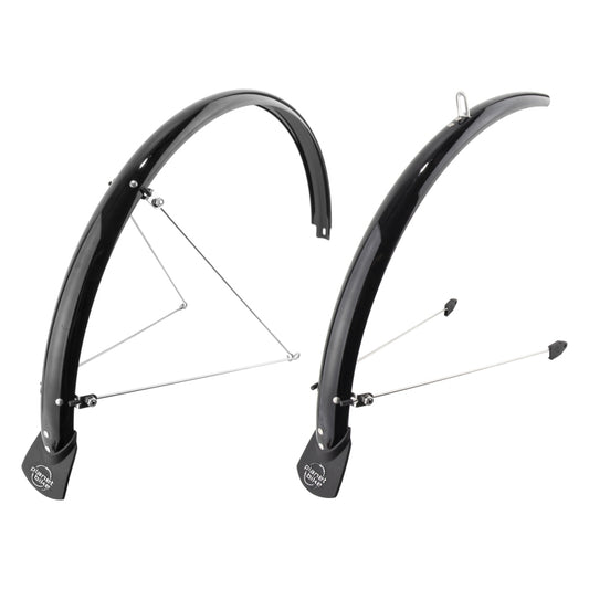 Planet Bike Hardcore 700c x 45 Fender Set: Black (700c x 25-35)