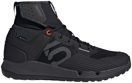 Five Ten Trailcross GTX Flat Shoes - Men's Core Black / Gray / Solar Red 8