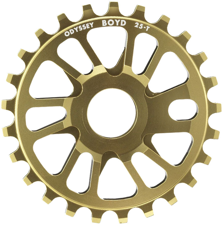 Odyssey Boyd Sprocket - 25t CNC Machined 7075-T6 Aluminum Coffee