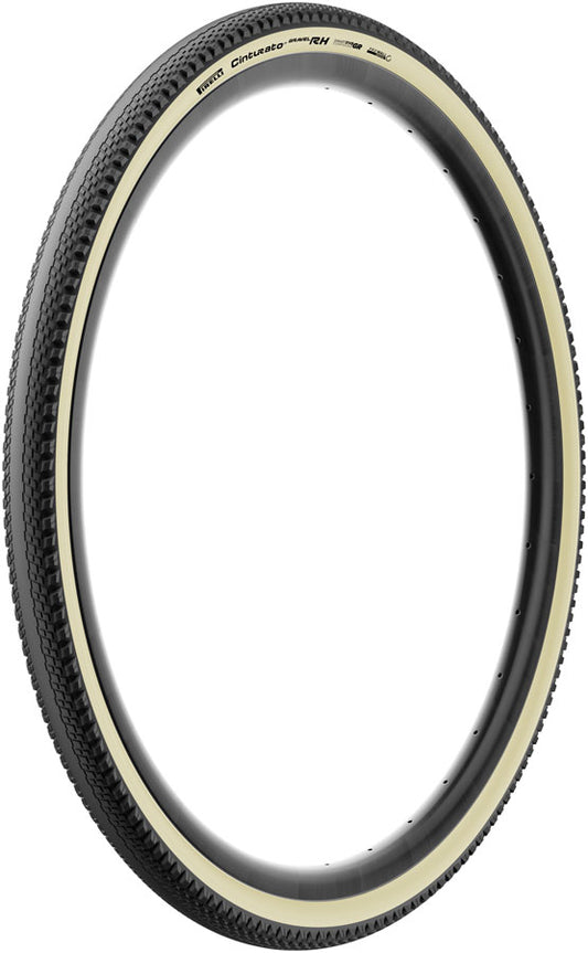 Pirelli Cinturato Gravel RH Tire - 700 x 40 Tubeless Folding Retro SmartEVO GR ProWALL Gravel High Performance