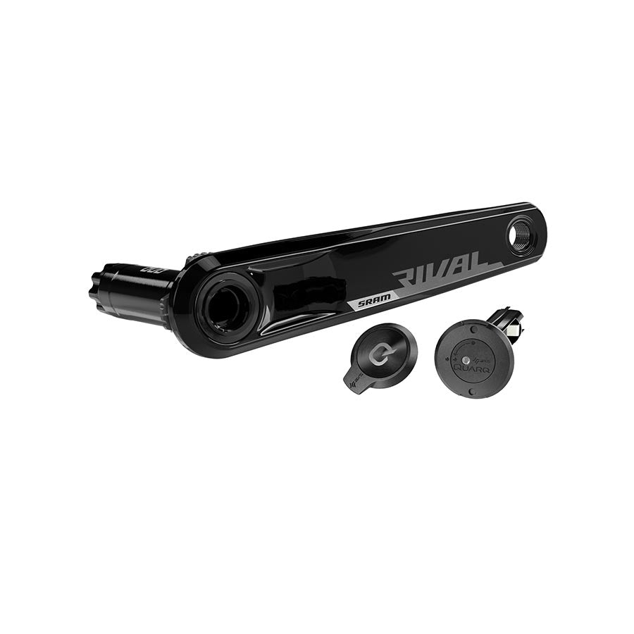 SRAM Rival AXS Wide Power Meter Left Crank Arm Spindle Upgrade Kit - 160mm DUB Spindle Interface BLK D1