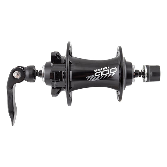 SRAM 900 Front Hub - 15/12/QR x 100mm 6-Bolt Black 24h