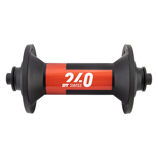 DT Swiss 240 Front Hub - QR x 100mm Black/Red 20H