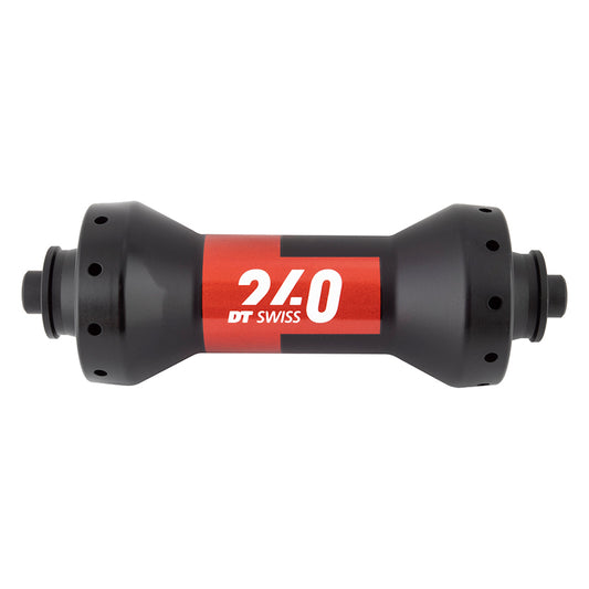 DT Swiss 240 Front Hub - QR x 100mm Black/Red 20H
