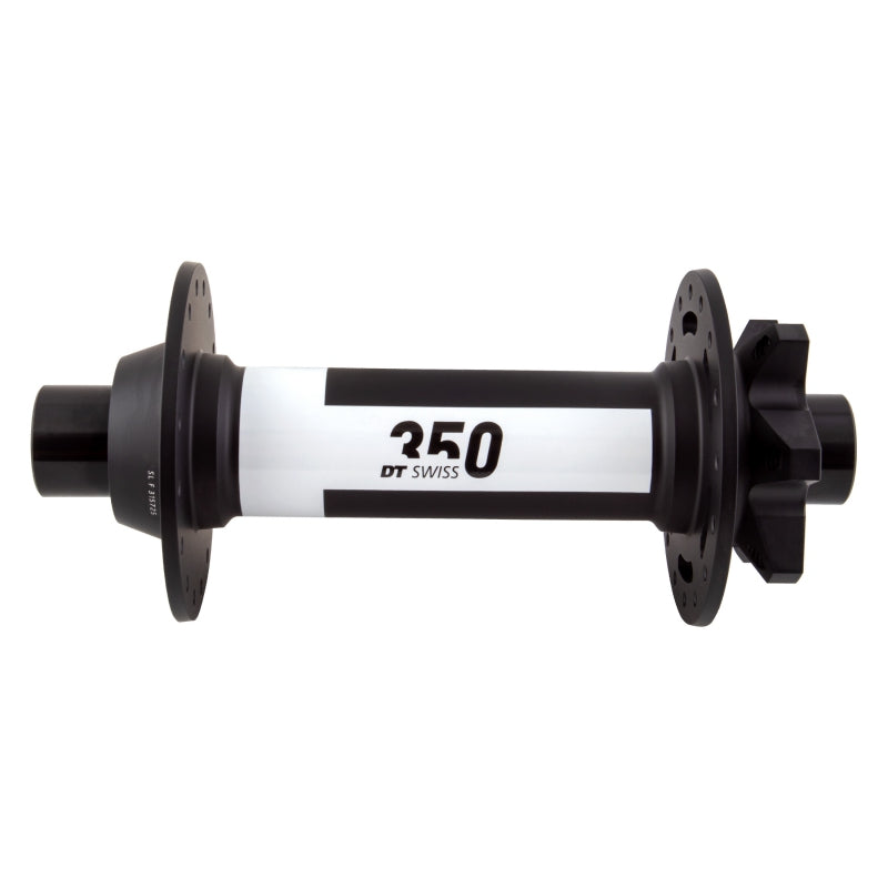 DT Swiss 350 Front Hub - 15 x 150mm 6-Bolt Black 32H