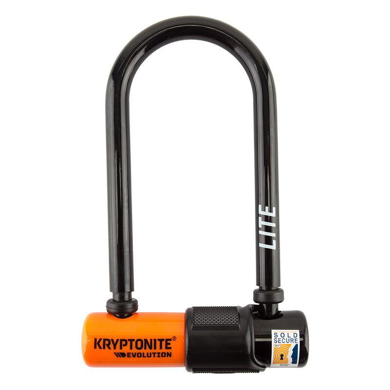 Kryptonite Evolution Series U-Lock - 2.75 x 5.9" Keyed Black