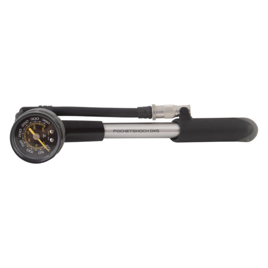 Topeak Pocketshock DXG Pump: Black/Silver