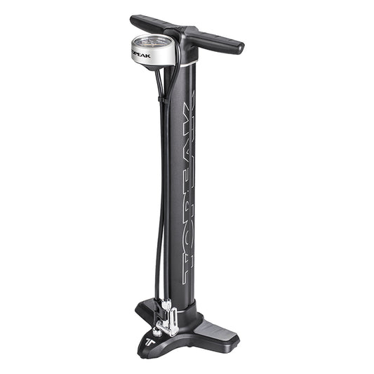 Topeak Joe Blow Twin Turbo Floor Pump SmartHead Black
