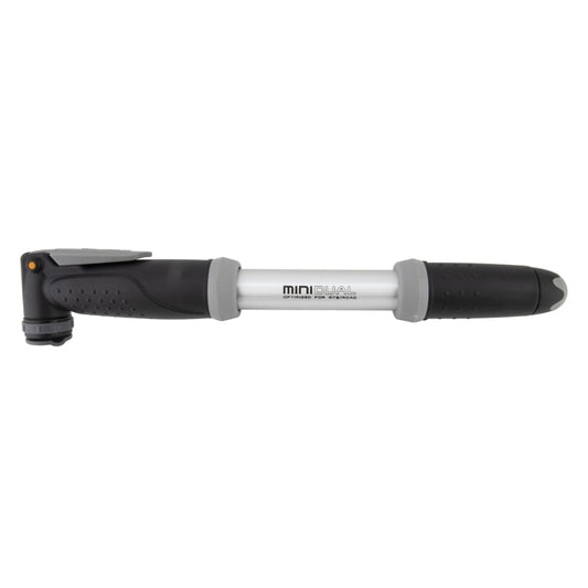 Topeak Mini Dual Mini Pump - 140psi Silver/Black