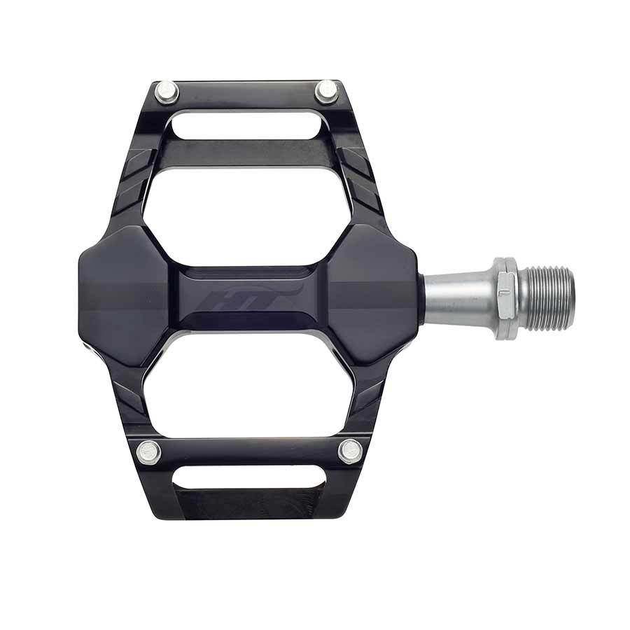 HT Components AR06 Cheetah Platform Pedals Body: Aluminum Spindle: Cr-Mo 9/16'' Black Pair