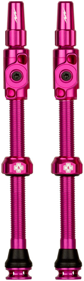 Muc-Off Big Bore Lite Tubeless Valve Stems - 2XLarge 70mm Pink