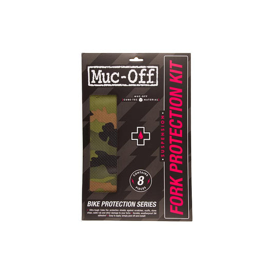 Muc-Off Fork Protection Kit - 8-Piece Kit Camo
