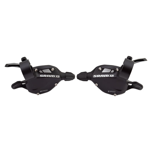 SRAM X5 Trigger Shifter Set - 2 x 10-Speed Black