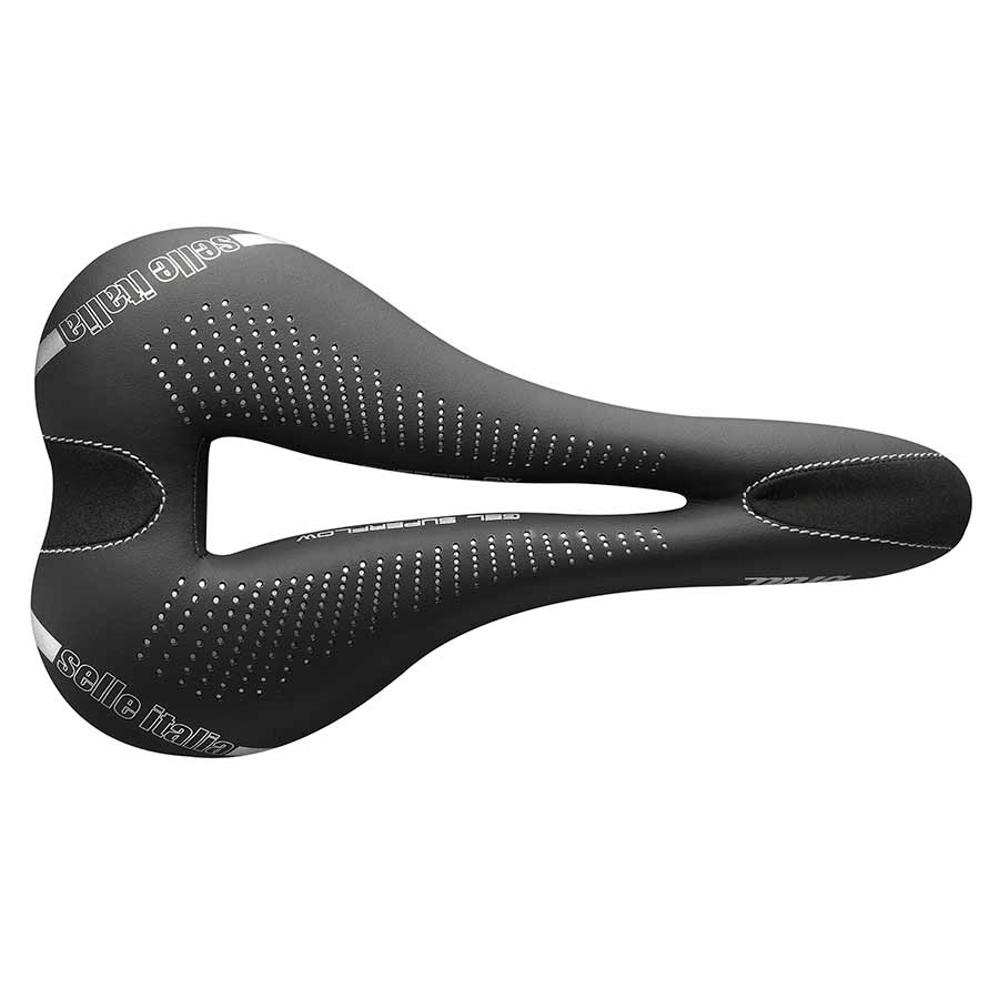 Selle Italia Diva Gel Flow Saddle L L3 Ti 316 Rail - Black