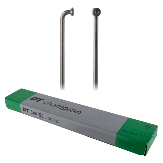 DT Swiss Champion Spoke: 2.0mm 305mm J-bend Silver Box of 100