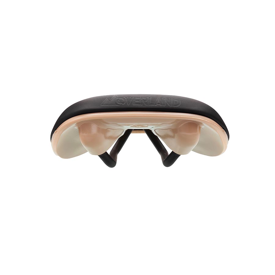 SDG Bel-Air V3 Overland Saddle Lux-Alloy Rails Black/Tan