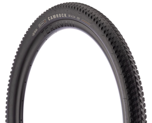 Teravail Camrock Tire - 32 x 2.4 Tubeless Folding BLK Light Trail - Superstructure Fast Plus Compound