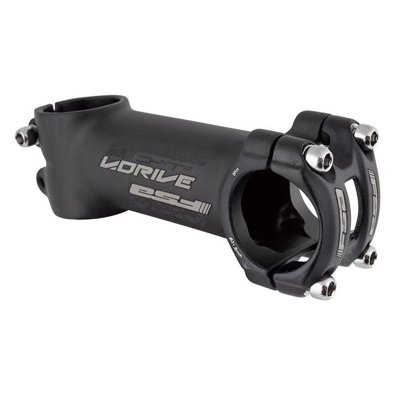 Full Speed Ahead V-Drive Stem - 100mm 31.8 Clamp +/-6 1 1/8" Alloy Black