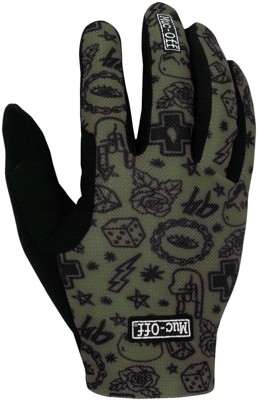 Muc-Off Summer Lightweight Mesh Rider Gloves - Green XSmall