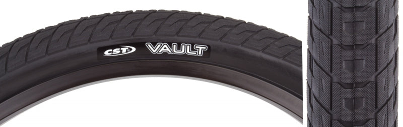 CST Vault Tire - 20 x 1.95 Clincher Wire Black