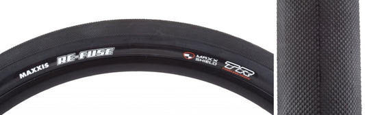 Maxxis Re-Fuse Tire - 27.5 x 2.0 Tubeless Folding Black Dual MaxxShield