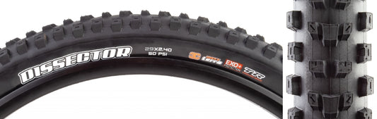 Maxxis Dissector Tire - 29 x 2.4 Tubeless Folding BLK 3C Terra EXO+ Wide Trail