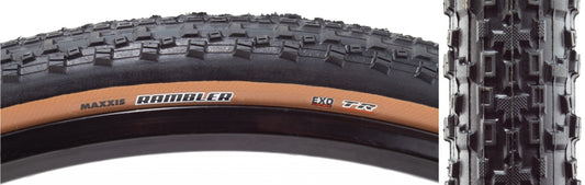 Maxxis Rambler Tire 700x45 EXO/TR Black/Tanwall