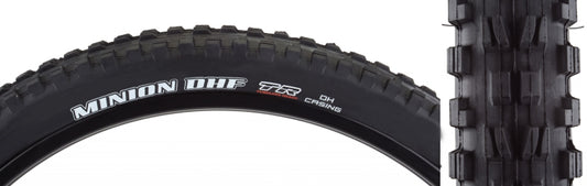 Maxxis Minion DHF Tire - 29 x 2.5 Tubeless Wire Black BikePark DH Wide Trail