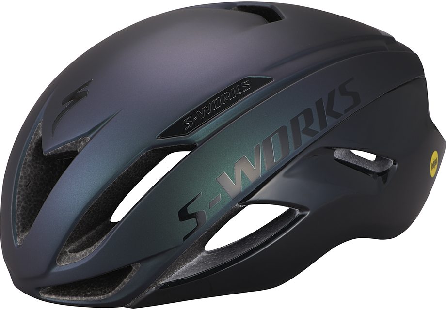 Specialized S-Works Evade Ii Angi Mips Satin Chameleon/Gloss Black L